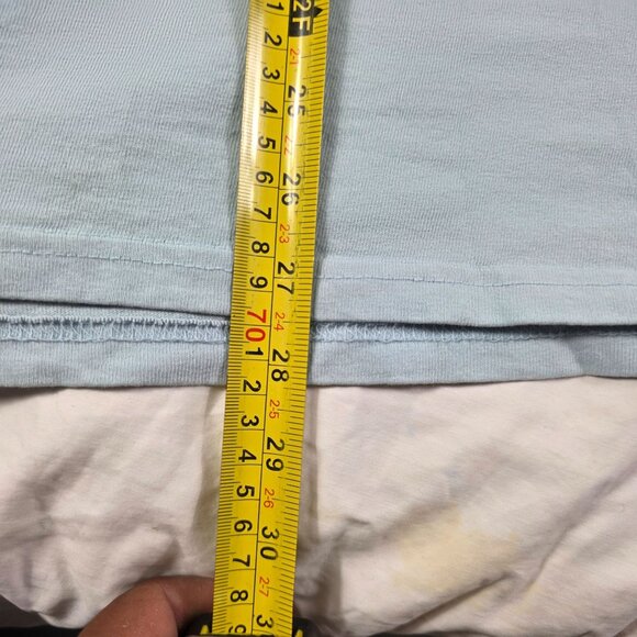 Vissla Tales of the Seven Seas Mens Size Large Blue Pocket T Shirt Casual Walk - Picture 9 of 9